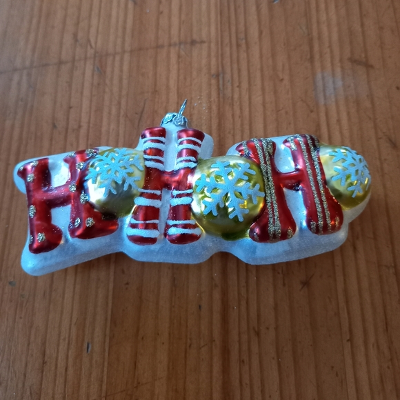 🎄 Beautiful rare HoHoHo Christmas ornament 🎄 - Picture 2 of 5